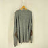 エディーバウアー Eddie Bauer 00S ハーフジップ エルボーパッチ ニット トップス メンズ import:XL