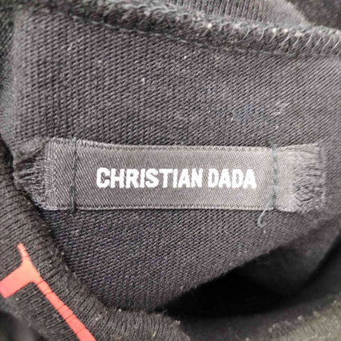 クリスチャンダダ CHRISTIAN DADA DADAISM PRINT STAND COLLAR T-SHIRT メンズ JPN:46