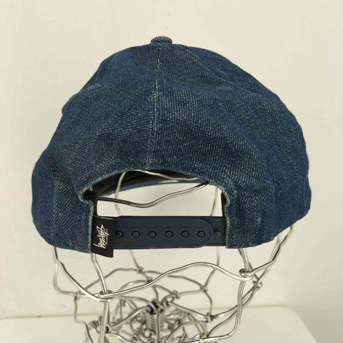 ステューシー Stussy 9FIFTY ロゴ刺繍 デニムベースボールキャップ メンズ