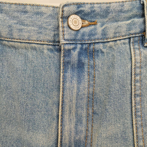 ティーナジョジュン TINA:JOJUN 26ss スーパー ローライズ ストレート デニムパンツ レディース JPN:S