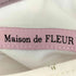 メゾンドフルール Maison de FLEUR 24ss フラワープリント スクエア トートバッグ レディース