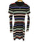 リリーブラウン Lily Brown 23AW アームスリットニットミニワンピース レディース ONE SIZE