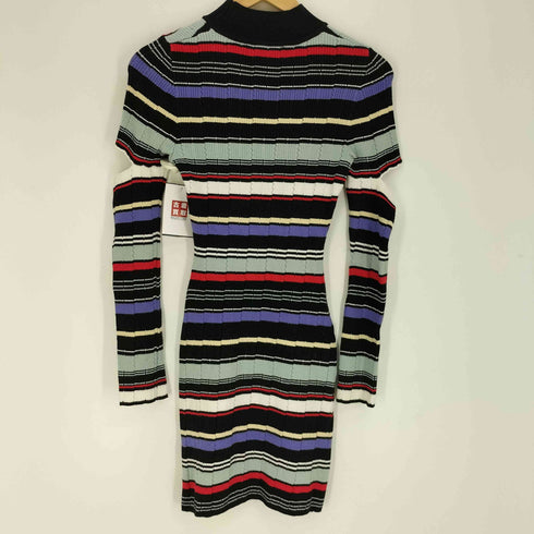 リリーブラウン Lily Brown 23AW アームスリットニットミニワンピース レディース ONE SIZE