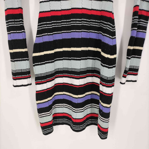 リリーブラウン Lily Brown 23AW アームスリットニットミニワンピース レディース ONE SIZE