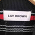 リリーブラウン Lily Brown 23AW アームスリットニットミニワンピース レディース ONE SIZE