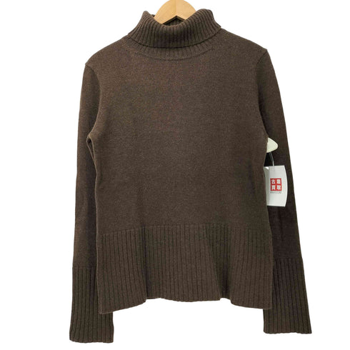 ヨシエイナバ YOSHIE INABA カシミア100% タートルネックニット レディース JPN:9号
