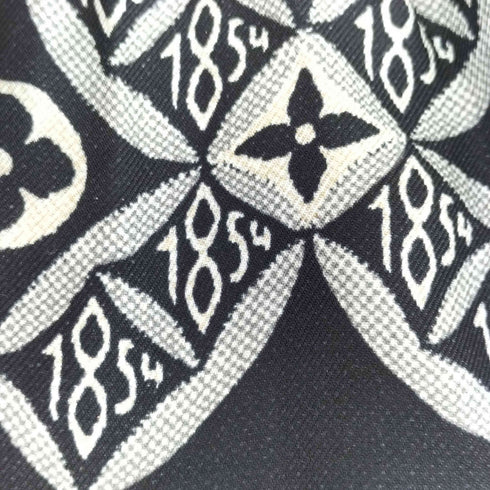 ルイヴィトン LOUIS VUITTON 総柄 バンドー SINCE1854 スカーフツィリー レディース