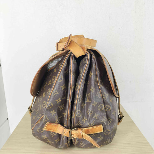 ルイヴィトン LOUIS VUITTON モノグラム ソミュール43 ショルダーバッグ AR8904 レディース