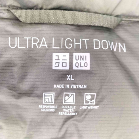 ユニクロ UNIQLO ウルトラライトダウンジャケット(3Dカット) メンズ JPN:XL