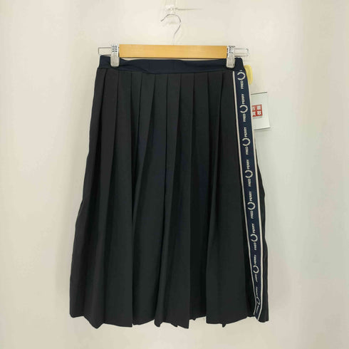 フレッドペリー FRED PERRY サイドライン プリーツ スカート レディース