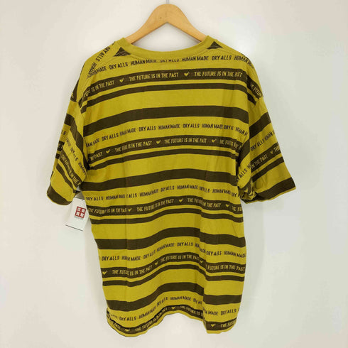 ヒューマンメイド HUMAN MADE 25ss Striped T-Shirt Yellow メンズ JPN:XL