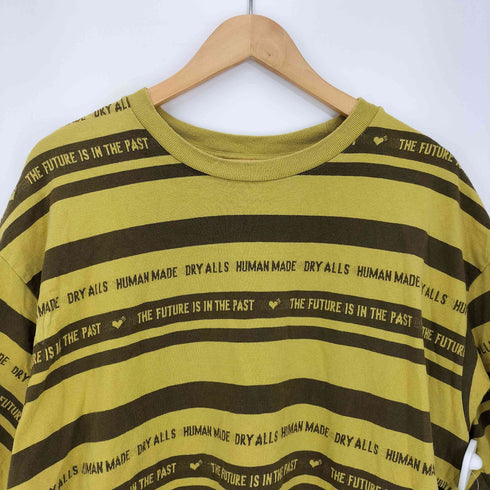 ヒューマンメイド HUMAN MADE 25ss Striped T-Shirt Yellow メンズ JPN:XL