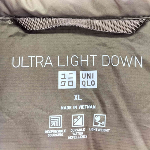 ユニクロ UNIQLO ウルトラライトダウンジャケット メンズ JPN:XL