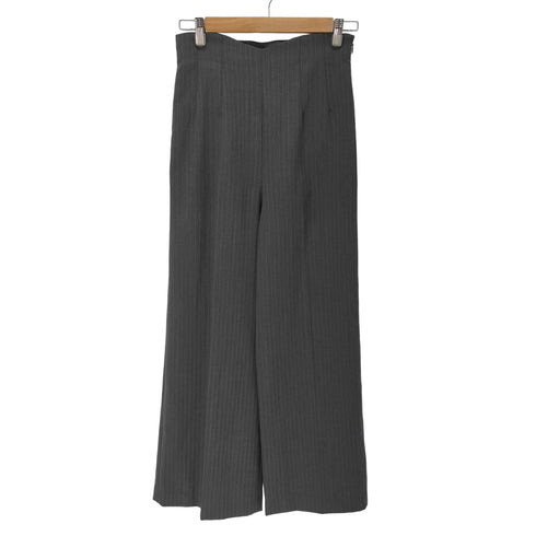 ランバンオンブルー LANVIN en Bleu ピンストライプワイドパンツ レディース JPN:38