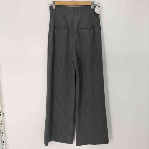 ランバンオンブルー LANVIN en Bleu ピンストライプワイドパンツ レディース JPN:38