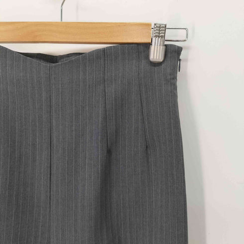 ランバンオンブルー LANVIN en Bleu ピンストライプワイドパンツ レディース JPN:38
