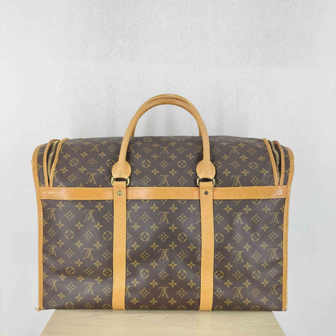 ルイヴィトン LOUIS VUITTON モノグラム サックシャスール55 ボストンバッグ ハンドバッグ VX881 レディース