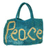 THE JACKSONS Peace メッシュ トートバック レディース