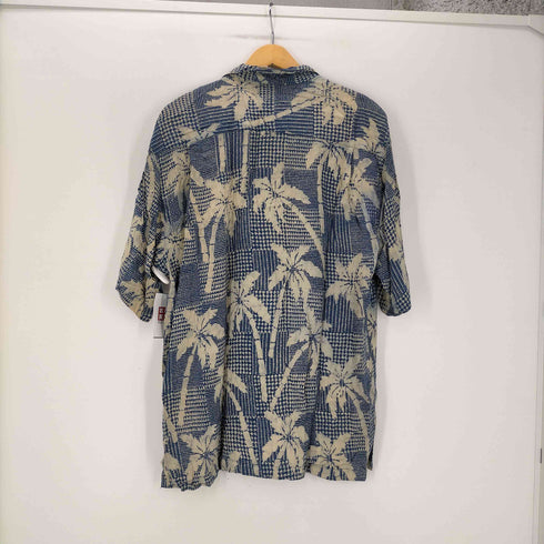 BACK EAST 花柄 総柄 レーヨン アロハ シャツ メンズ import:L