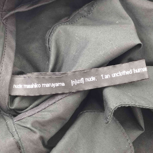 ヌードマサヒコマルヤマ nude:masahiko maruyama JACKET / COTTON TWILL.(Products dyed) メンズ JPN:1