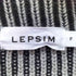 レプシム LEPSIM 7ゲージ配色リブZIPカーディガン レディース FREE