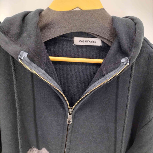 CASHYAGE needle punch zip parka/ニードルパンチジップパーカー メンズ 46