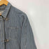 ローレンジーンズカンパニー LAUREN JEANS COMPANY 00s 香港製 ヒッコリーストライプ サイドジップ ファイヤーマン カバーオール メンズ import:L