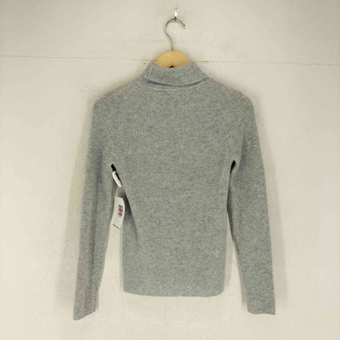 ラウンジドレス Loungedress CASHMERE 100% カシミヤ タートルネックリブニットセーター レディース FREE
