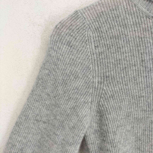 ラウンジドレス Loungedress CASHMERE 100% カシミヤ タートルネックリブニットセーター レディース FREE