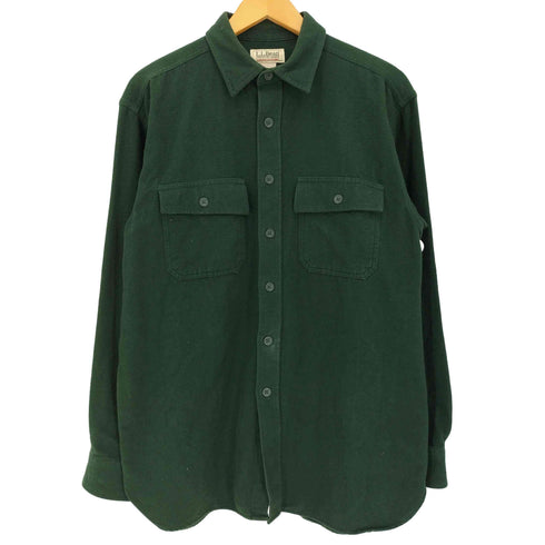 エルエルビーン L.L.Bean Chamois Cloth Shirt シャモアクロスシャツ メンズ import:M