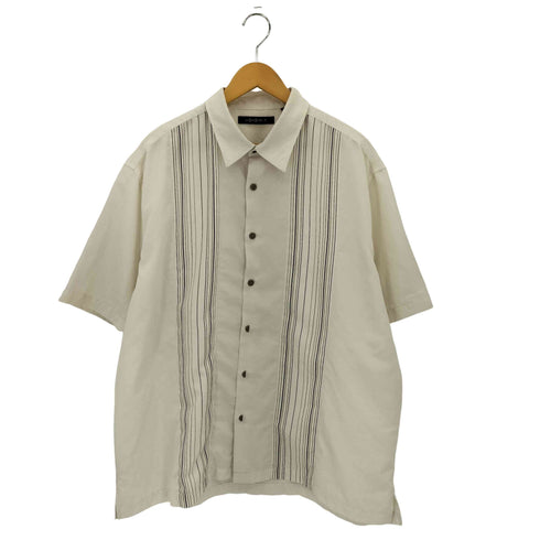 アクシスト AXIST ライン ポリエステル 半袖シャツ メンズ XXL