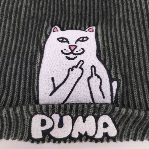 プーマ PUMA 23AW キャラクター デザイン 刺繍 ビーニー メンズ