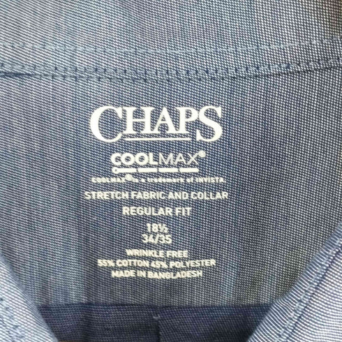 チャップス CHAPS COOLMAX オーバーサイズ シャツ メンズ 18½