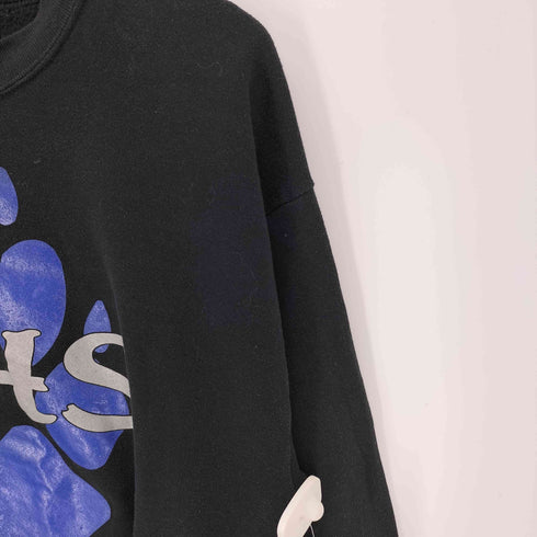 ジャージーズ JERZEES 00S USA製 SHS 肉球 プリント クルーネックスウェット メンズ import:L