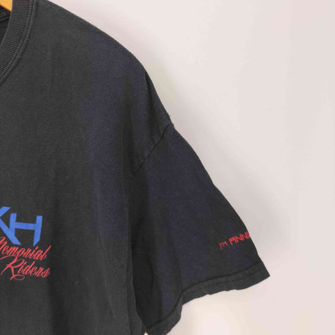 00S KH Memorial Riders スター フェニックス 両面プリント ショートスリーブ クルーネックTシャツ メンズ