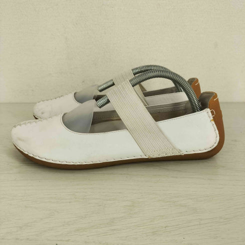 クラークス Clarks active AIR レザー フラットシューズ レディース UK:4.5