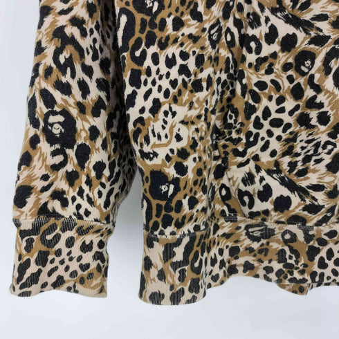 アベイシングエイプ A BATHING APE 25aw WILD LEOPARD PATTERN CRYSTAL BAPE PULLOVER HOODIE レディース JPN:S