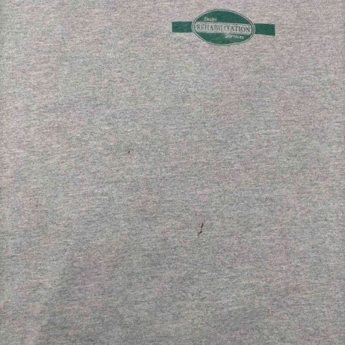 Hanes ボディ REHABILITATION 両面 プリント Tシャツ メンズ import:XL