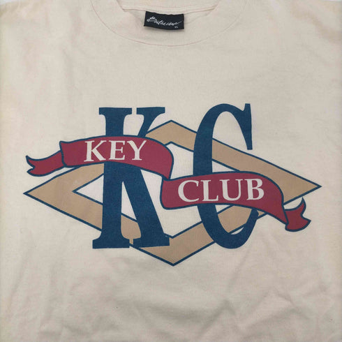 BODACIOUS USA製 KEY CLUB プリント Tシャツ 袖シングル メンズ import:XL