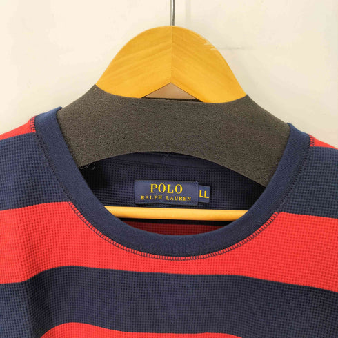 ポロラルフローレン POLO RALPH LAUREN ミニポニー 刺繍 ボーダー サーマル メンズ LL