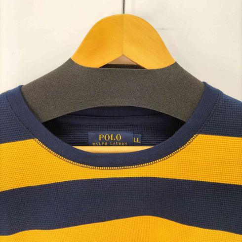 ポロラルフローレン POLO RALPH LAUREN ミニポニー 刺繍 ボーダー サーマル メンズ LL