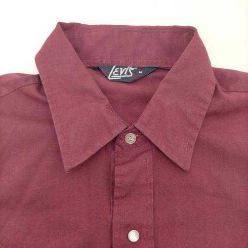 リーバイス Levis 70-80S 三角タグ 襟芯 スナップボタン ウエスタン シャツ メンズ import:M