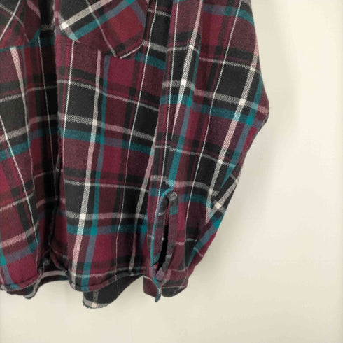 ファイブブラザー FIVE BROTHER 90S ヘビー フランネル L/S チェック シャツ メンズ TALLMAN 3XL