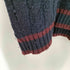トミーヒルフィガー TOMMY HILFIGER カレッジロゴワッペン ウール混 Vネック ニットセーター メンズ import:L