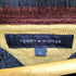 トミーヒルフィガー TOMMY HILFIGER カレッジロゴワッペン ウール混 Vネック ニットセーター メンズ import:L