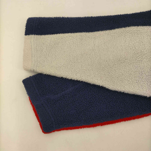 トミーヒルフィガー TOMMY HILFIGER ロゴ 刺繍 アクリル ポリ ジップアップ フリース ジャケット メンズ import:L