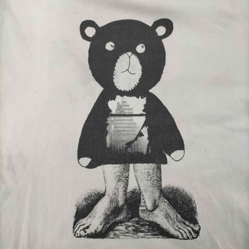 アンダーカバーイズム UNDERCOVERISM FOR REBELS KOSMIK CHILDREN コズミック チルドレン ベア プリント インサイドアウト Tシャツ メンズ JPN:2