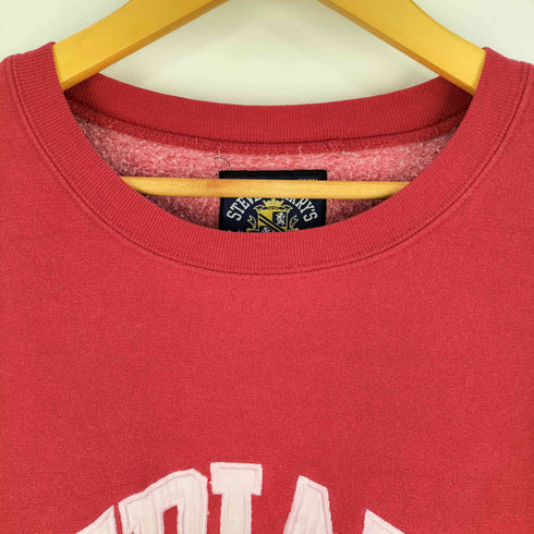 スティーブ バリース STEVE&BARRYS INDIANA カレッジロゴ クルーネックスウェット メンズ import:XXL