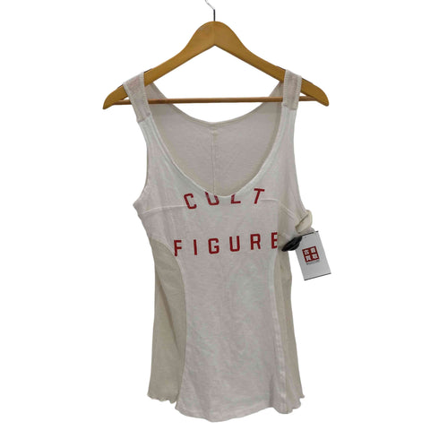 アンダーカバー UNDERCOVER 12SS OPENSTRINGS期 cult figure ニット 切り替え ノースリーブ タンクトップ メンズ JPN:2