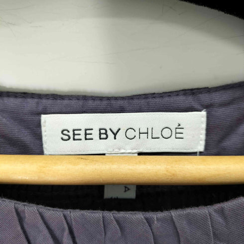 シーバイクロエ SEE BY CHLOE コットン ブラウス チュニック レディース EUR:40